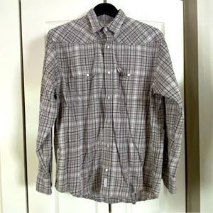 Men’s Cabela’s long sleeve casual button down shirt, size M